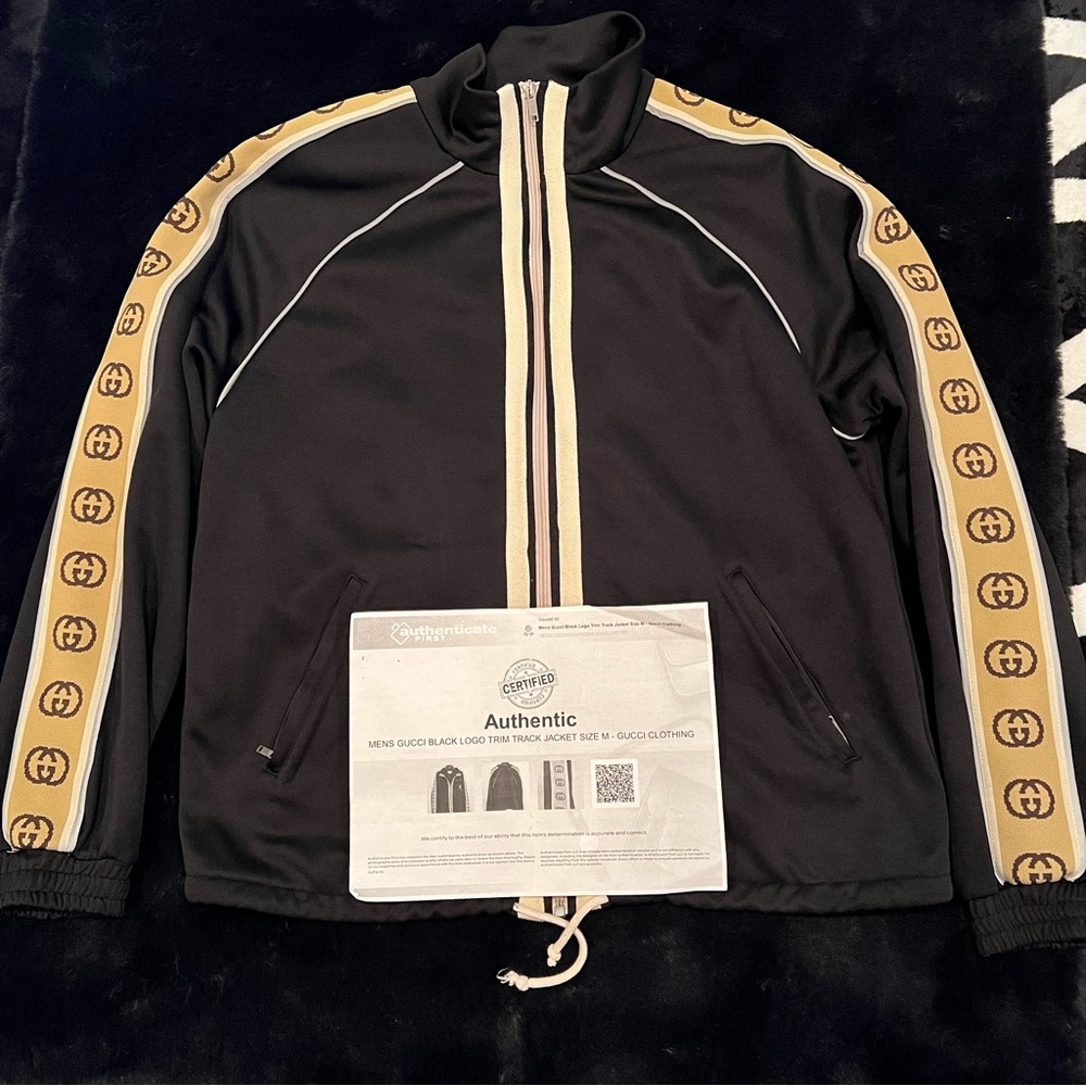 Authentic Gucci Oversized Technical Track Zip up - image 3